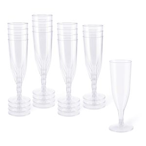 5oz. Plastic Champagne Flutes by Celebrate It™, 16ct.