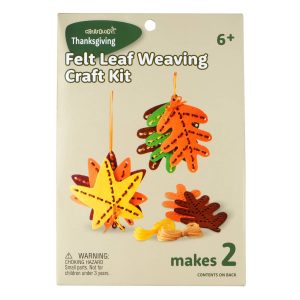 Thanksgiving Felt Leaf Weaving Craft Kit by Creatology™