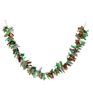 6ft. Football Fabric Garland by Celebrate It™