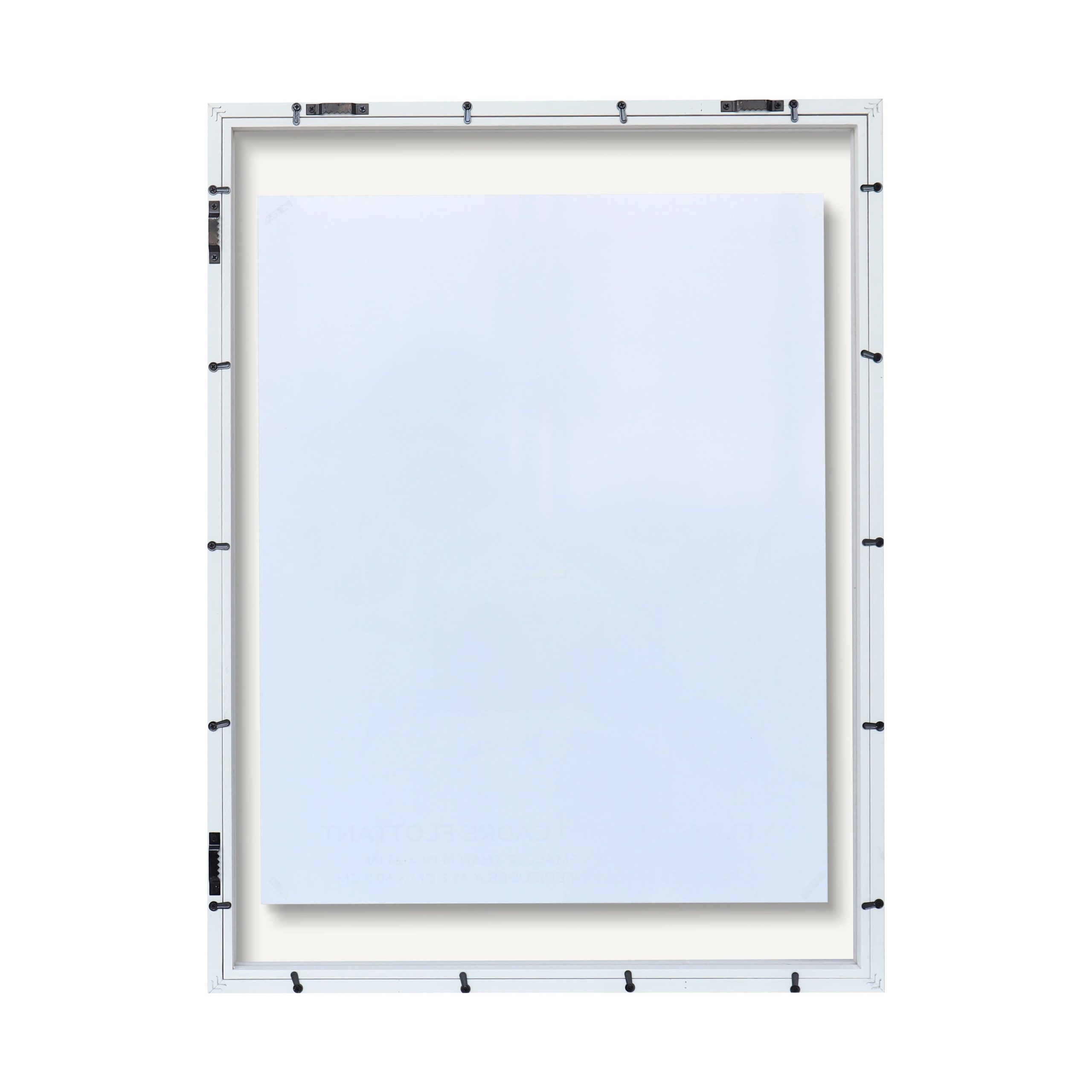 Home™ White Distressed Float Frame by Studio Décor® - Image 4