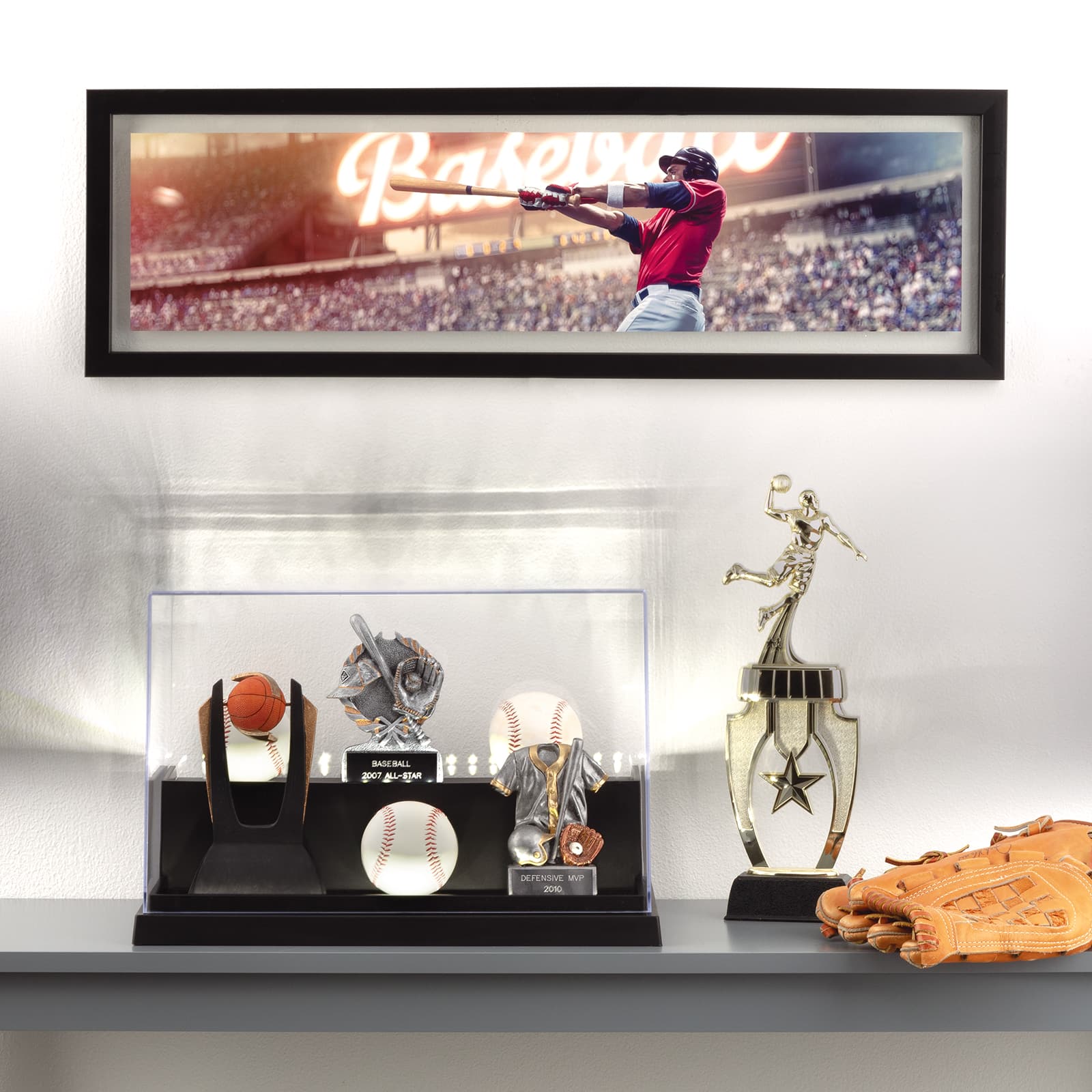 Two-Tiered LED Display Case by Studio Décor® - Image 4