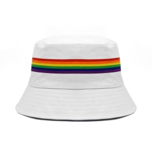 Pride Rainbow Stripes Adult Bucket Hat by Celebrate It™