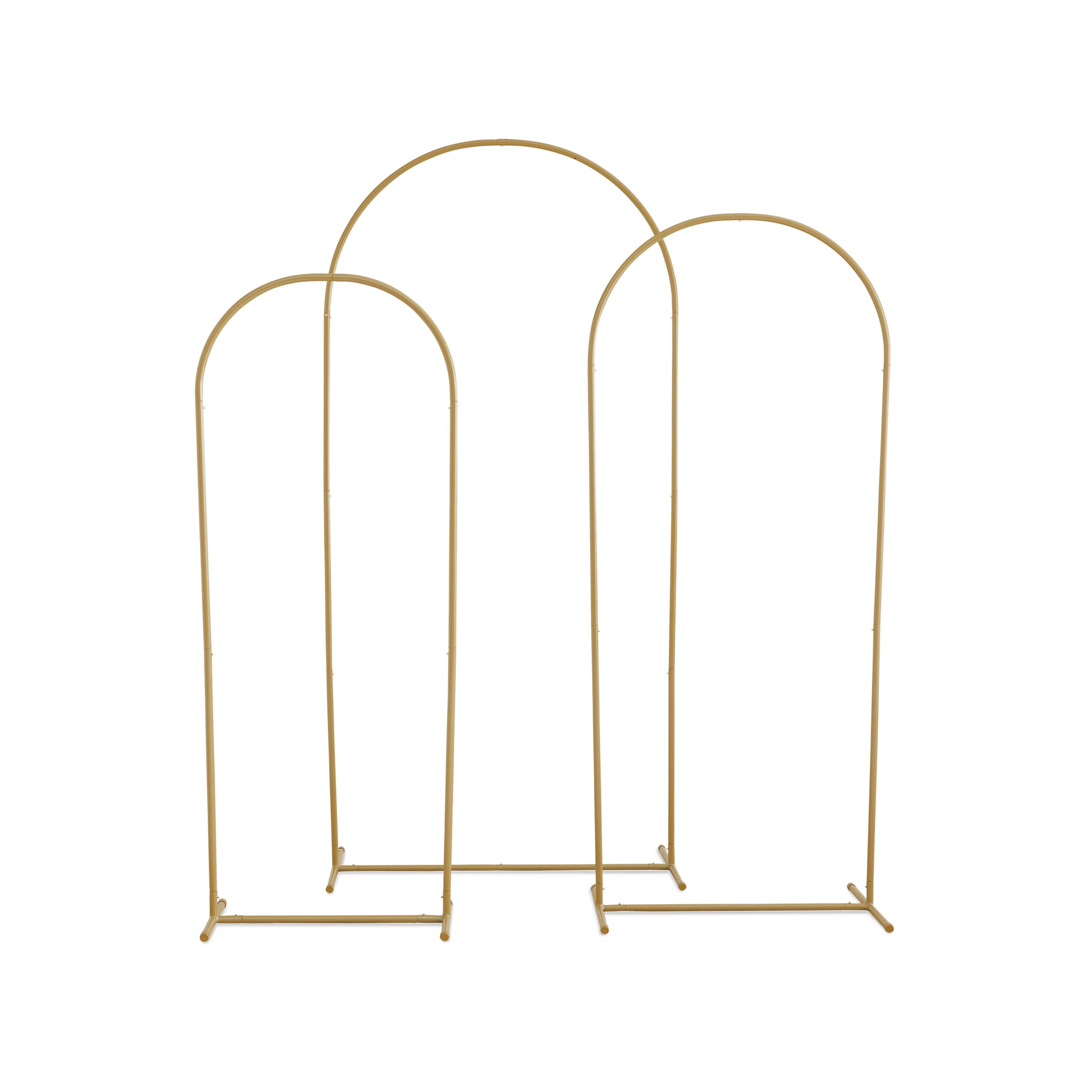 Gold Metal Backdrop Arch Set by Celebrate It™