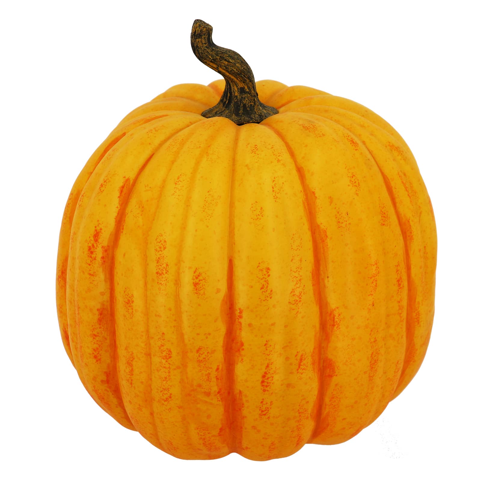 14.3" Extra Large Orange Wash Decorative Pumpkin by Ashland®