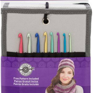 Aluminum Crochet Hook Set in Carry Case by Loops & Threads®