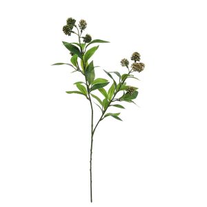 25" Green & Pink Viburnum Stem by Ashland®