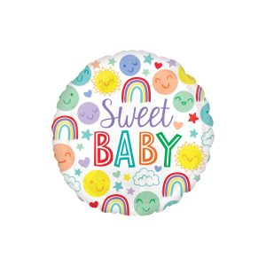 28" Sweet Baby Foil Balloon