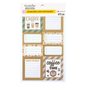 Back to School Coffee Sticker Book by Recollections™
