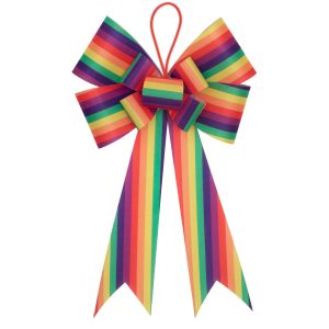 24" Rainbow Bow Wall Décor by Celebrate It™