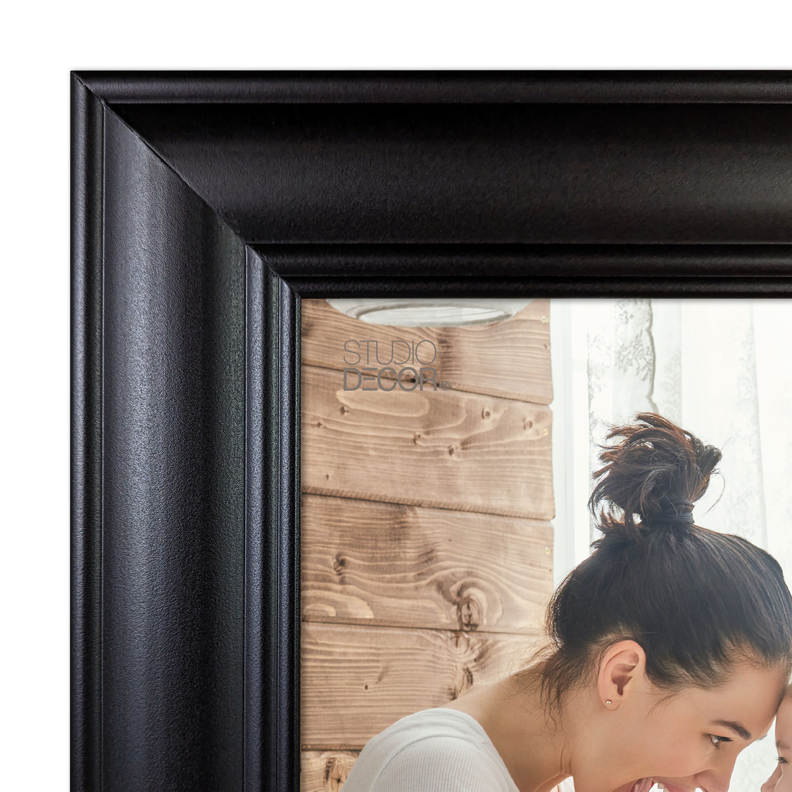 8" x 10" Black Inner Ridge Frame, Expressions™ by Studio Décor® - Image 4