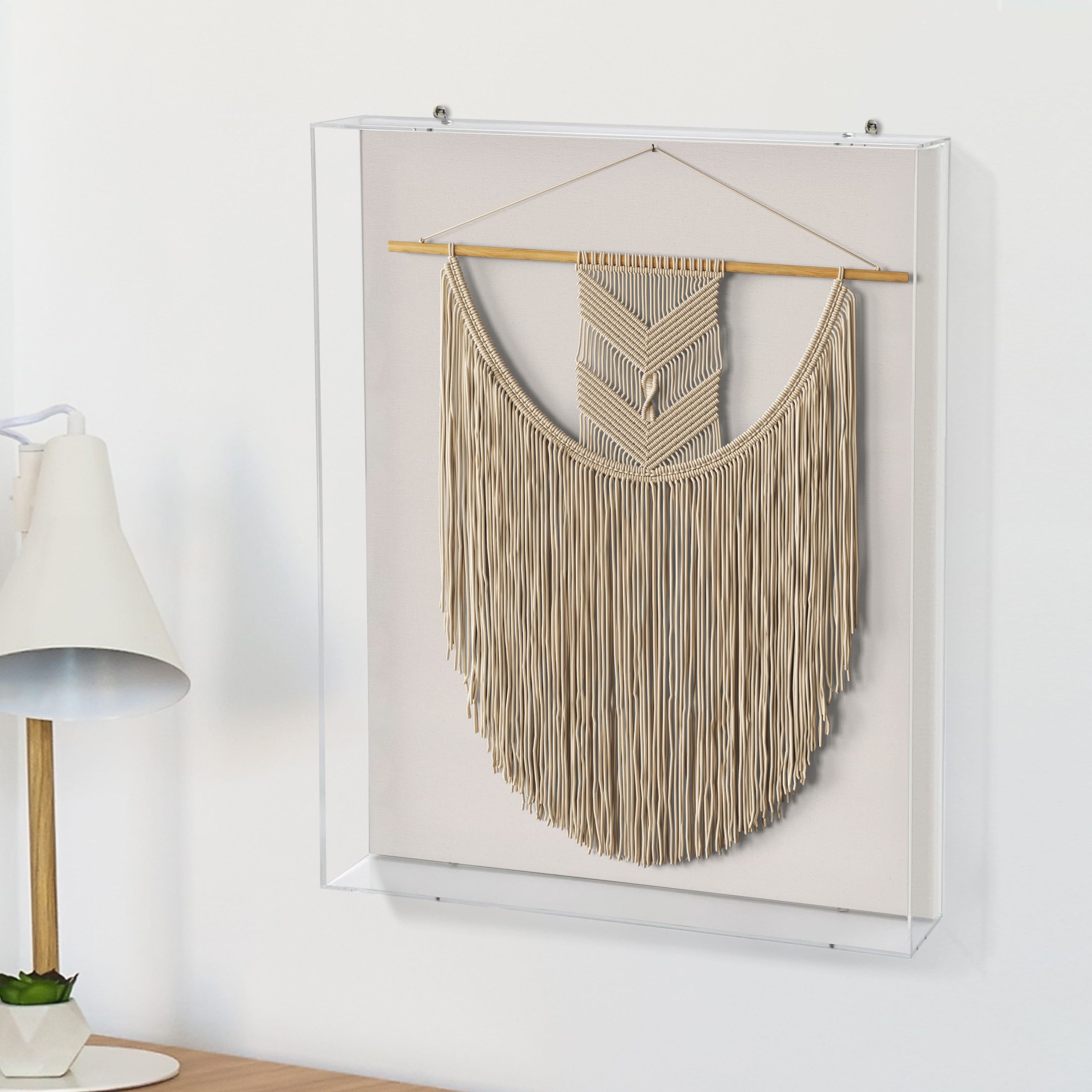 16" x 20" Clear Back Loading Shadow Box by Studio Décor® - Image 2