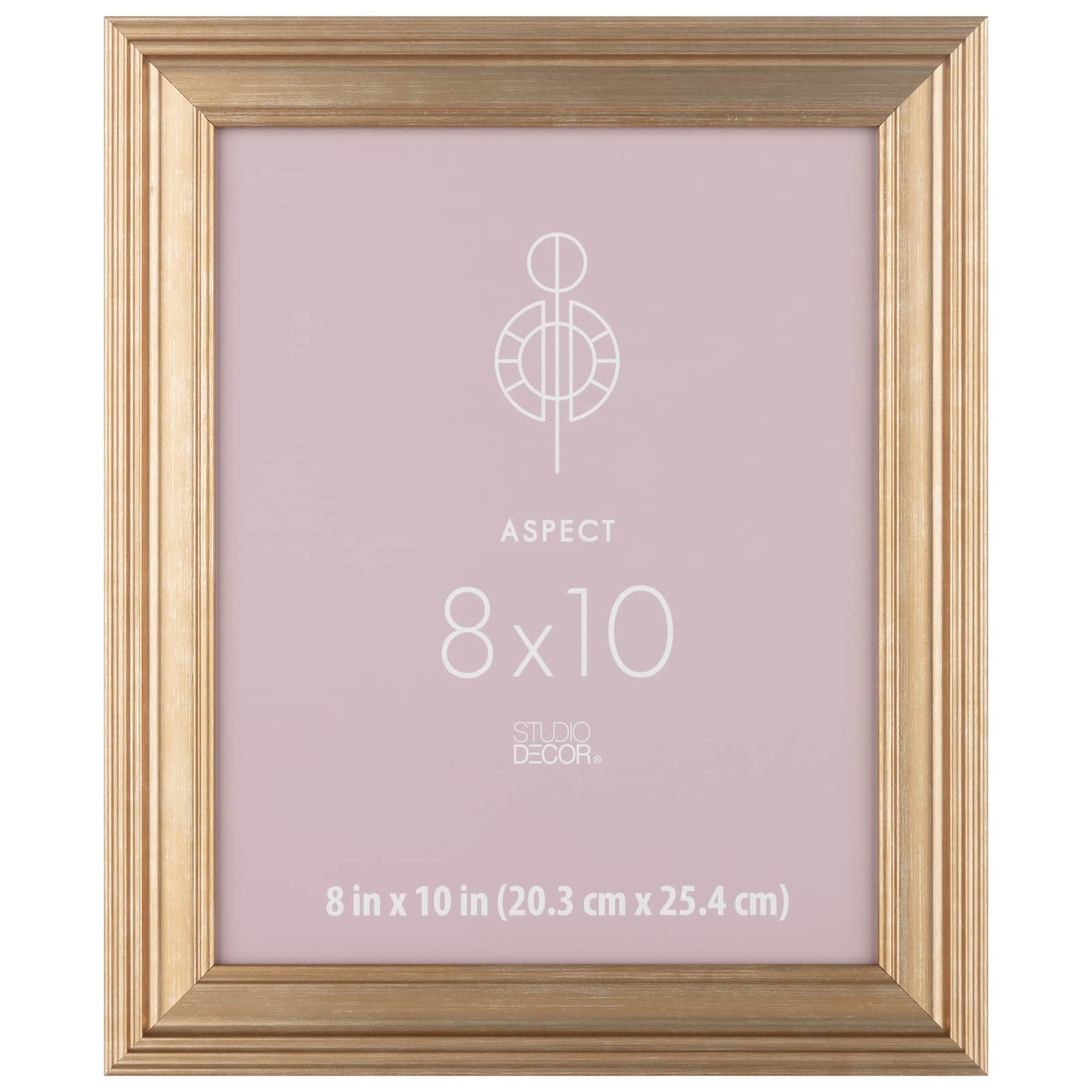 Aspect 8" x 10" Gold Wide Frame by Studio Décor®