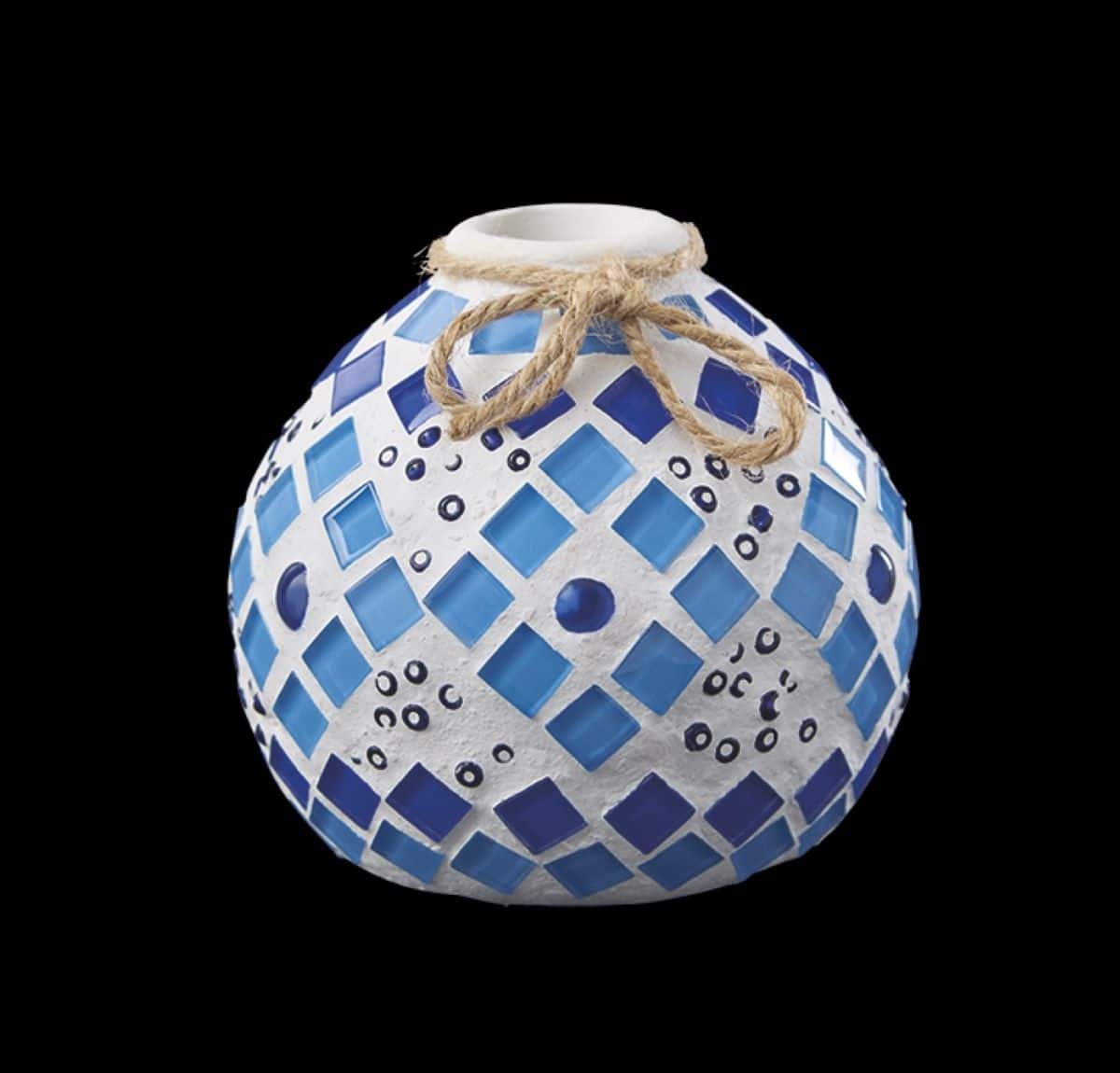 Blue Mosaic Vase Kit by Make Market® - Image 3