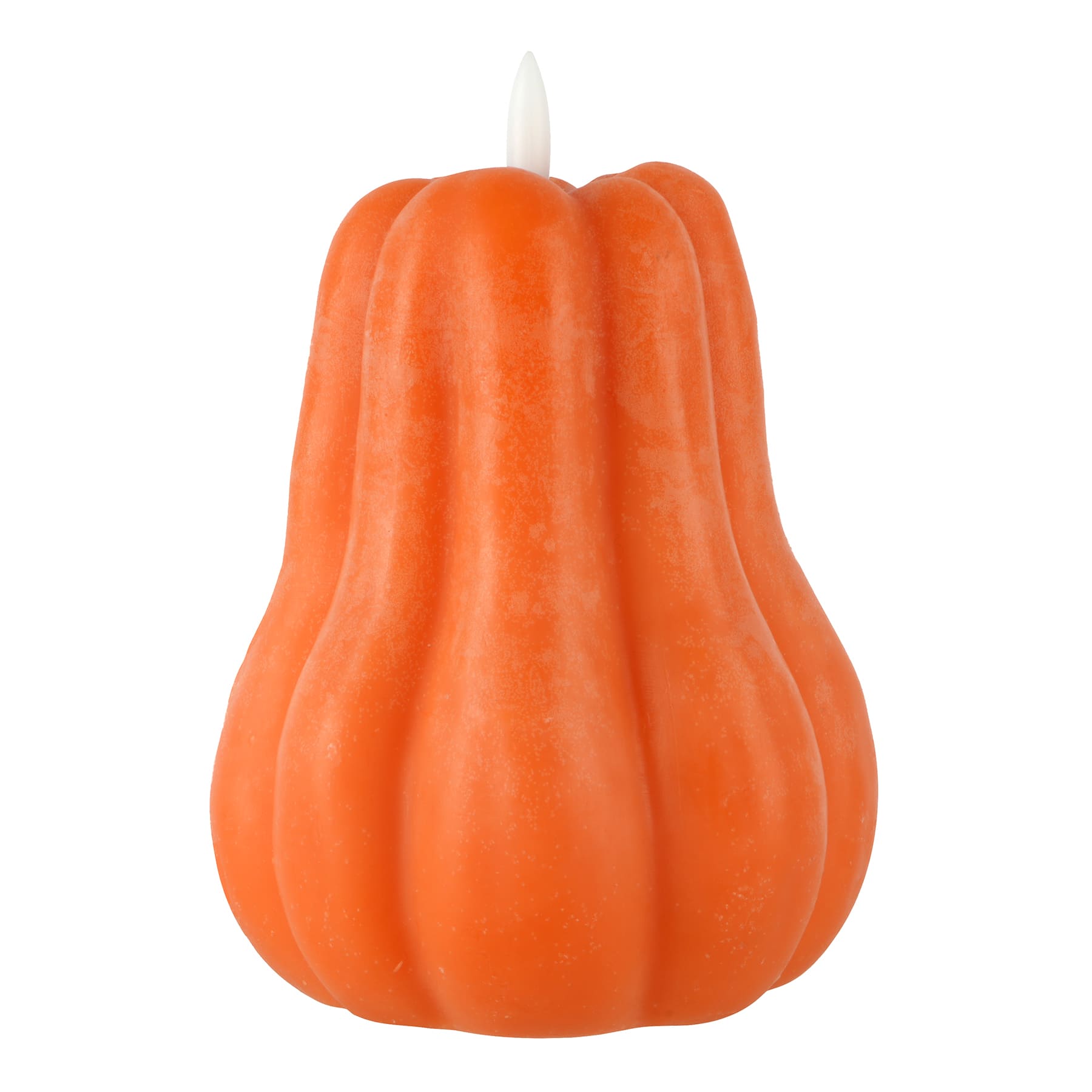 6" Orange Gourd LED Candle by Ashland®