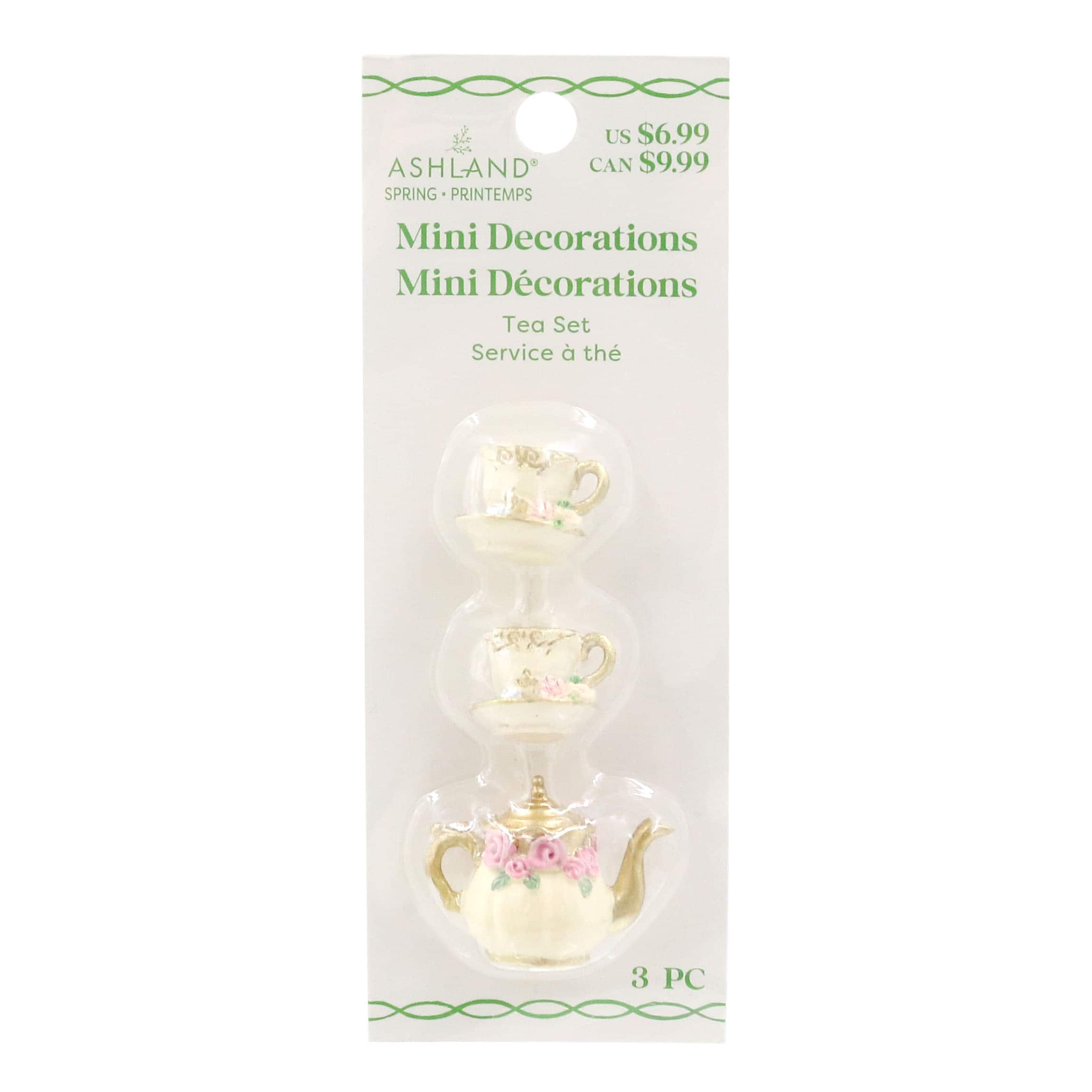 Mini Tea Decoration Set by Ashland® - Image 3
