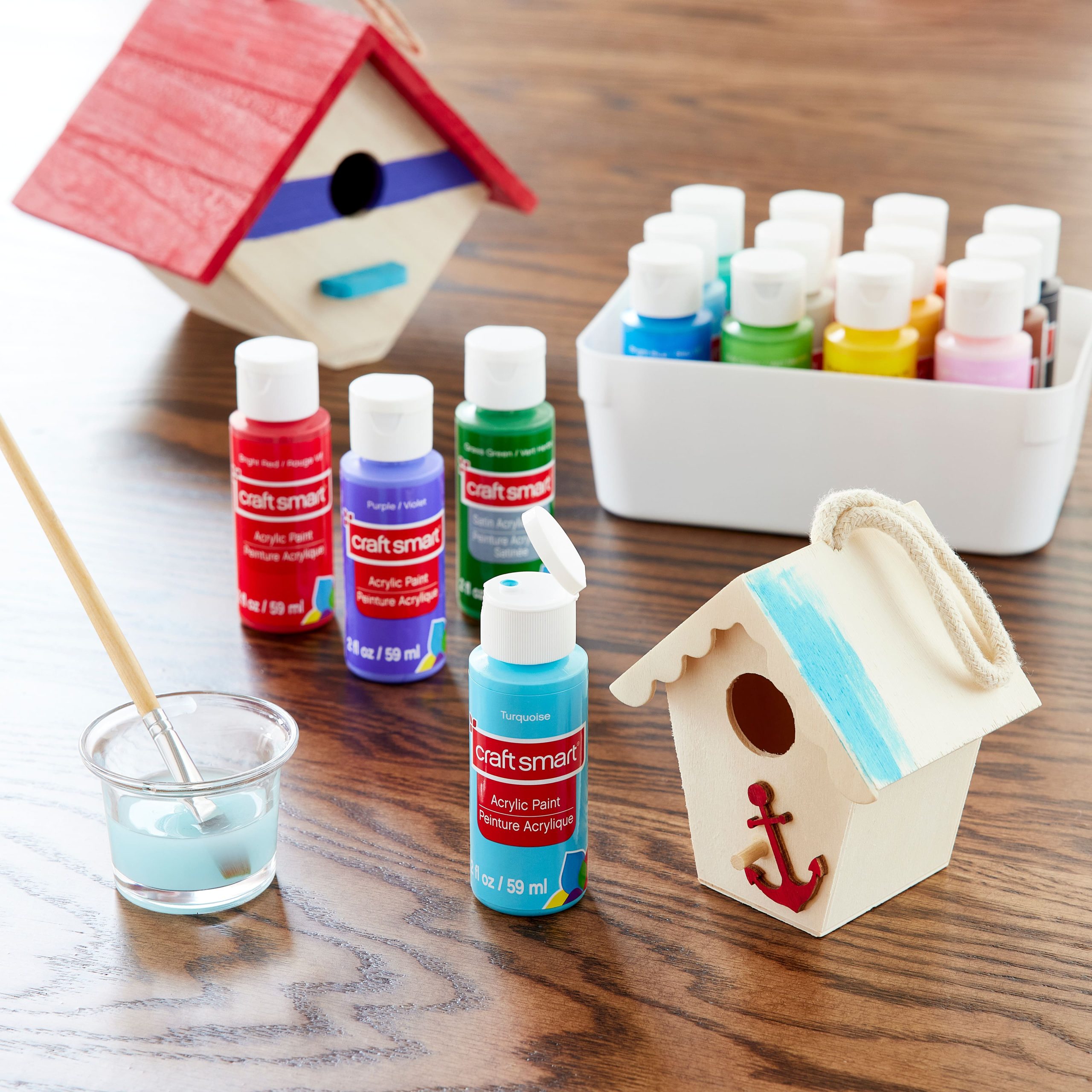 16 Color Matte Acrylic Paint Value Pack by Craft Smart® - Image 2