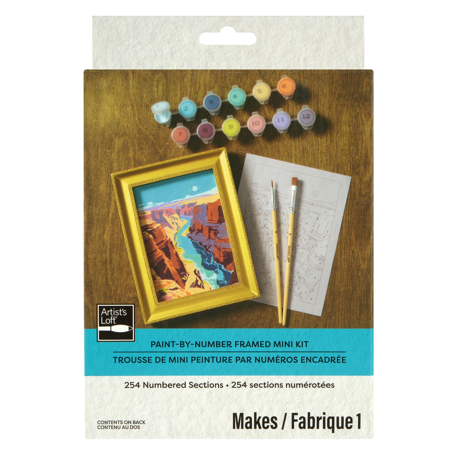 Grand Canyon Paint-by-Number Framed Mini Kit by Artist's Loft®