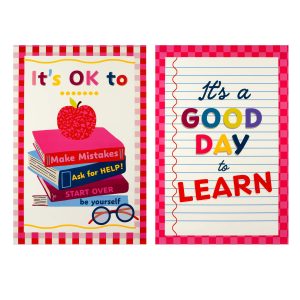 Class Rules! 12" x 18" Good Day Poster Set by B2C™
