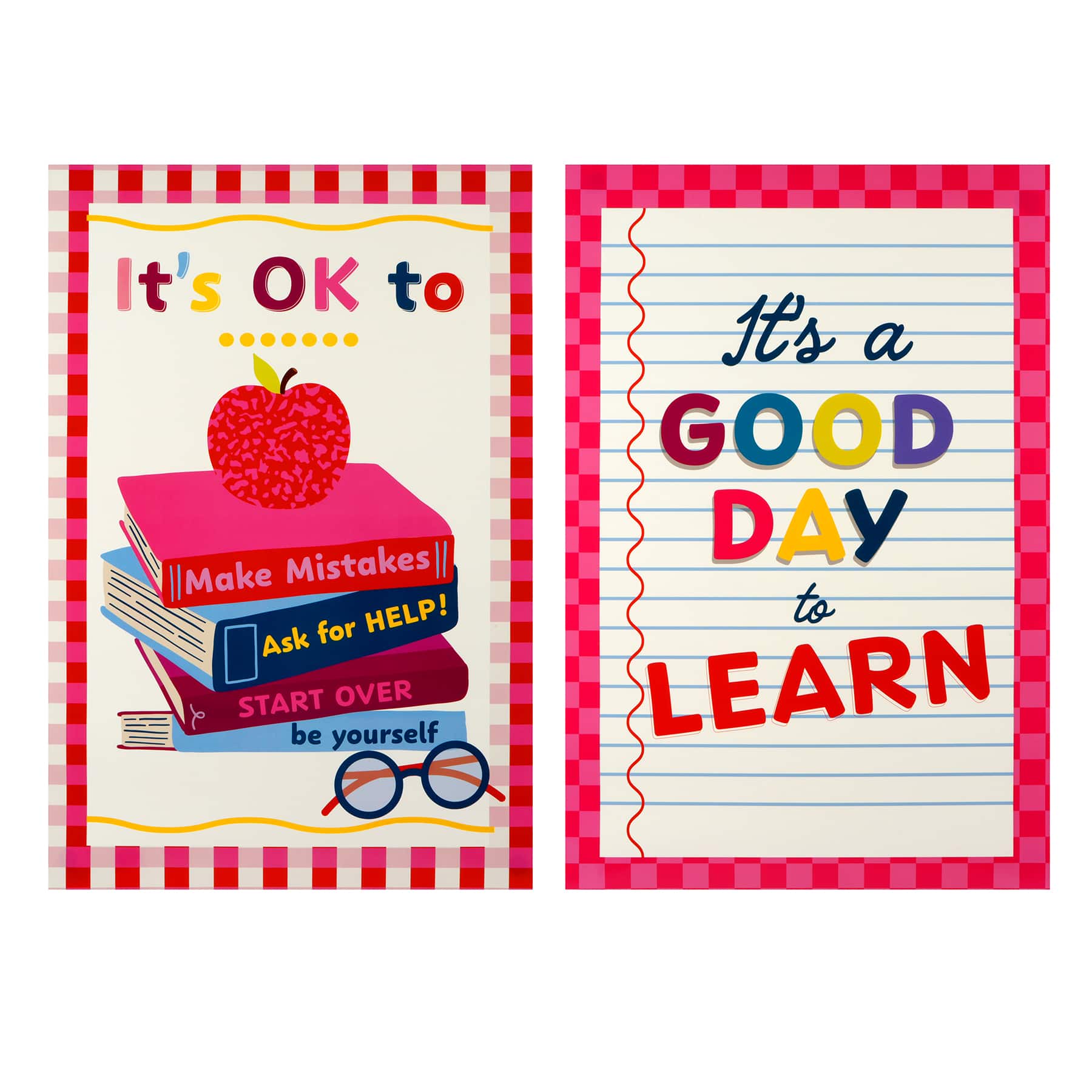 Class Rules! 12" x 18" Good Day Poster Set by B2C™