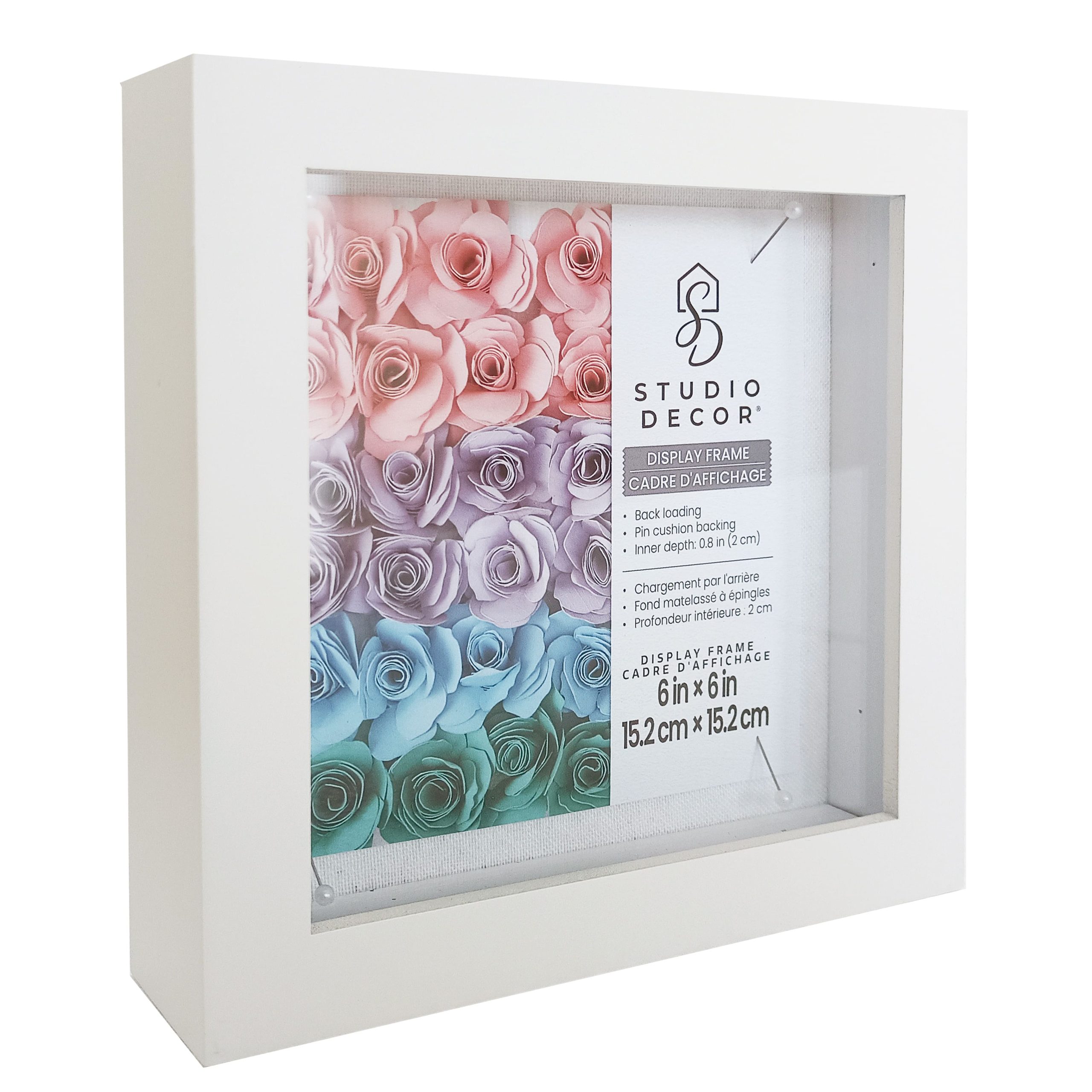 Flat White Display Frame by Studio Décor® - Image 2