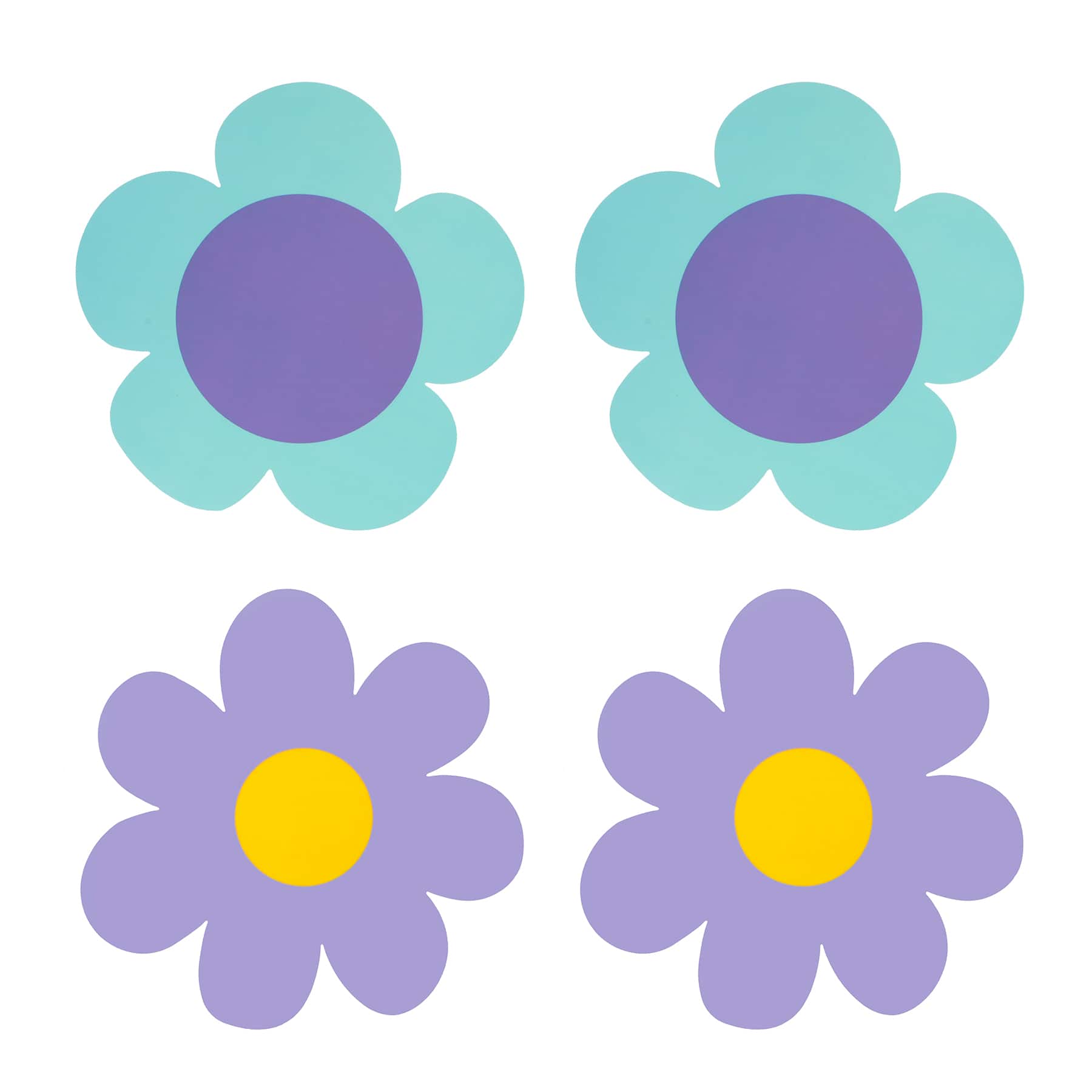 Class Rules! 6" Flower Die Cut Classroom Accents by B2C™ - Image 2