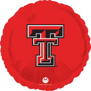 18" Texas Tech University Foil Balloon