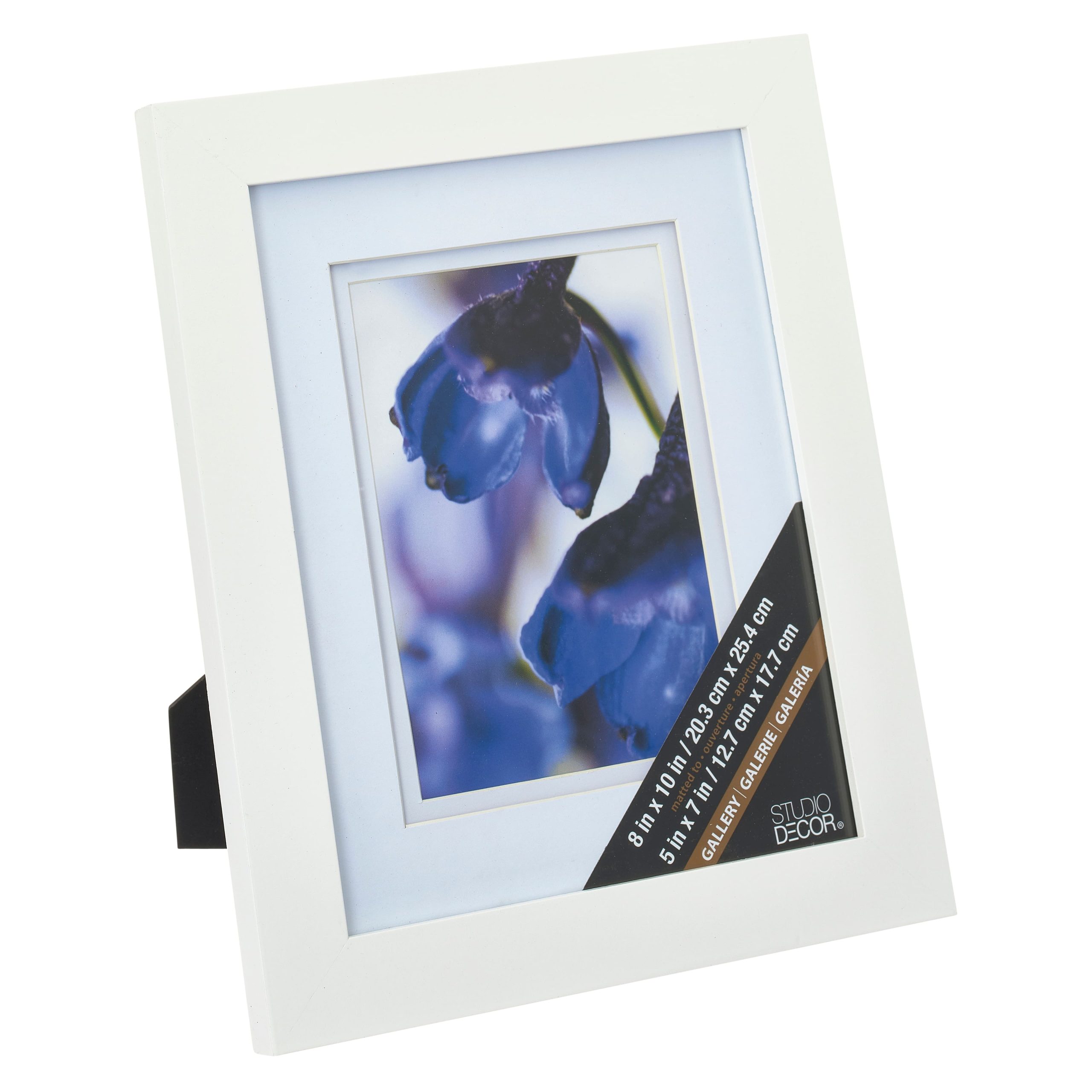 Gallery White Frame with Double Mat by Studio Décor® - Image 3