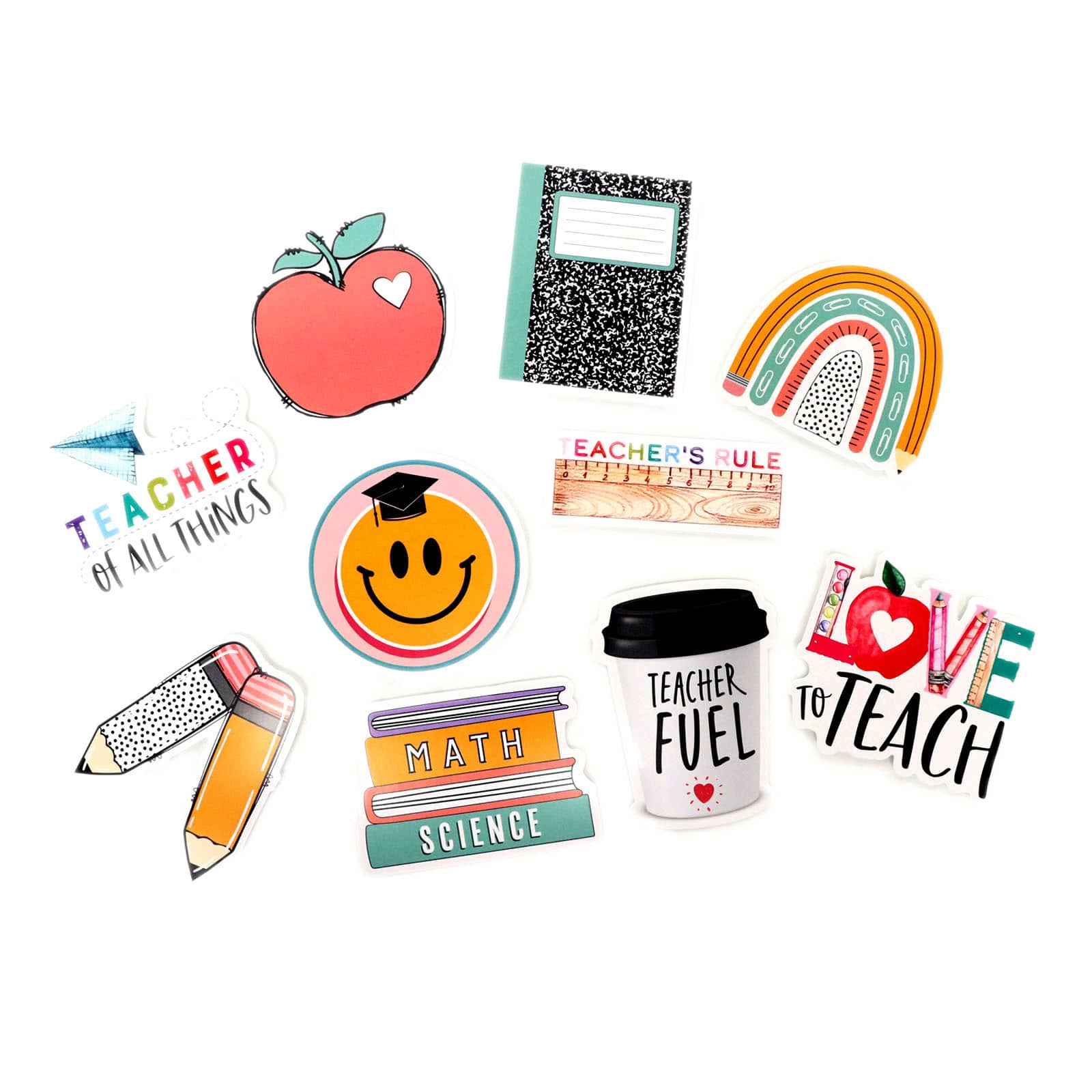 Vinyl Diecut Teacher Sticker Set by Recollections™ - Image 3