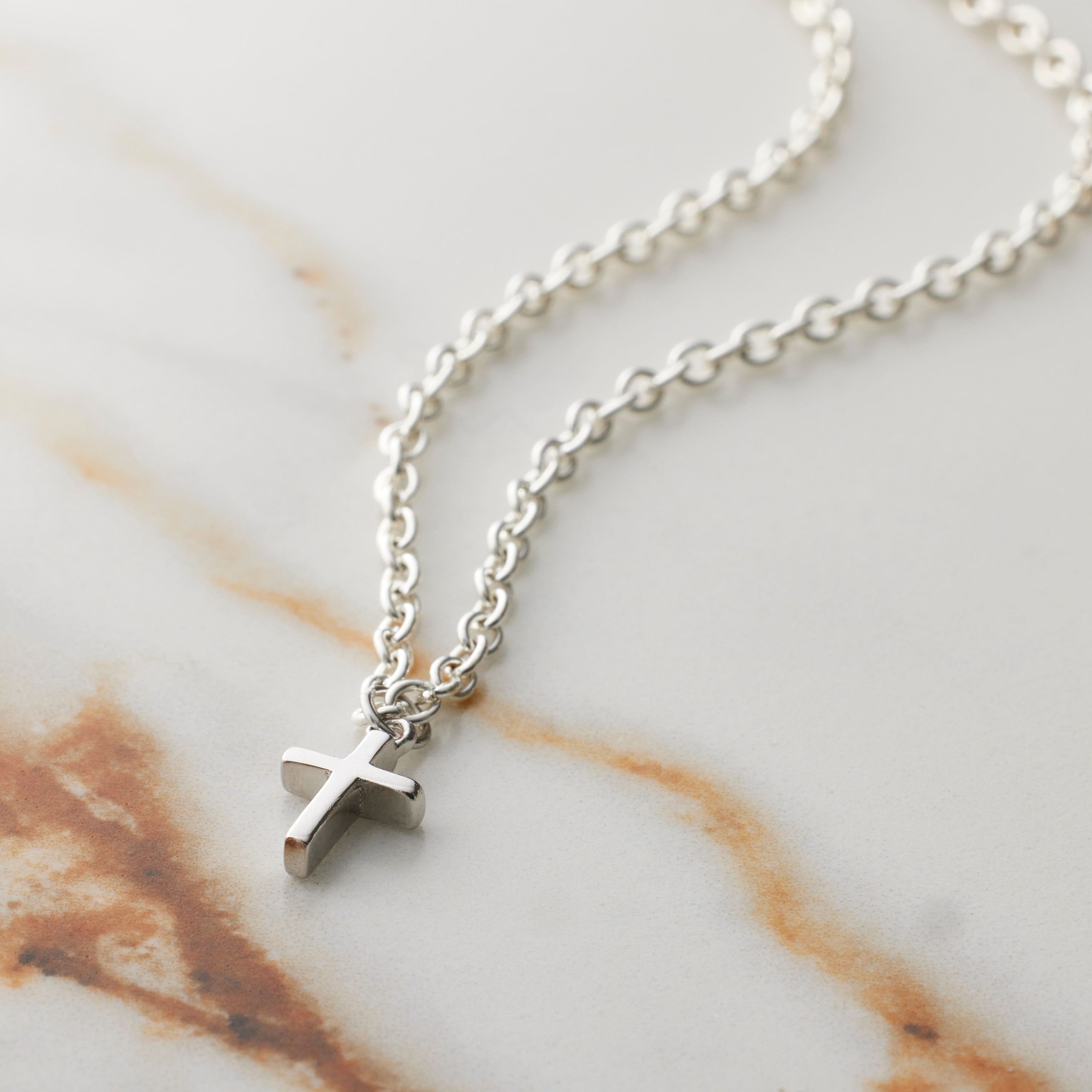 Sterling Silver Cross Icon Charm by Bead Landing™ - Image 2