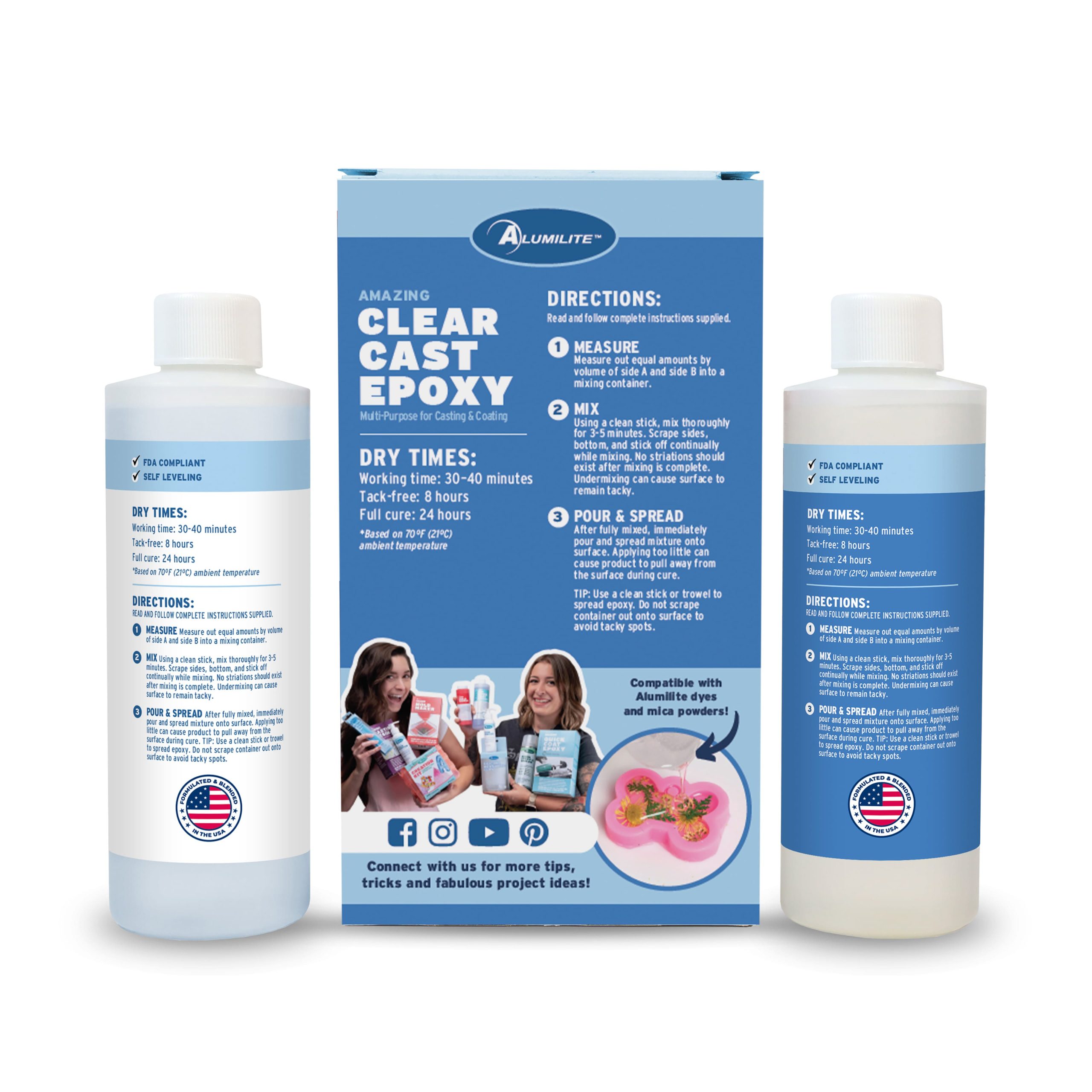 Alumilite™ 16oz. Amazing Clear Cast Epoxy - Image 4