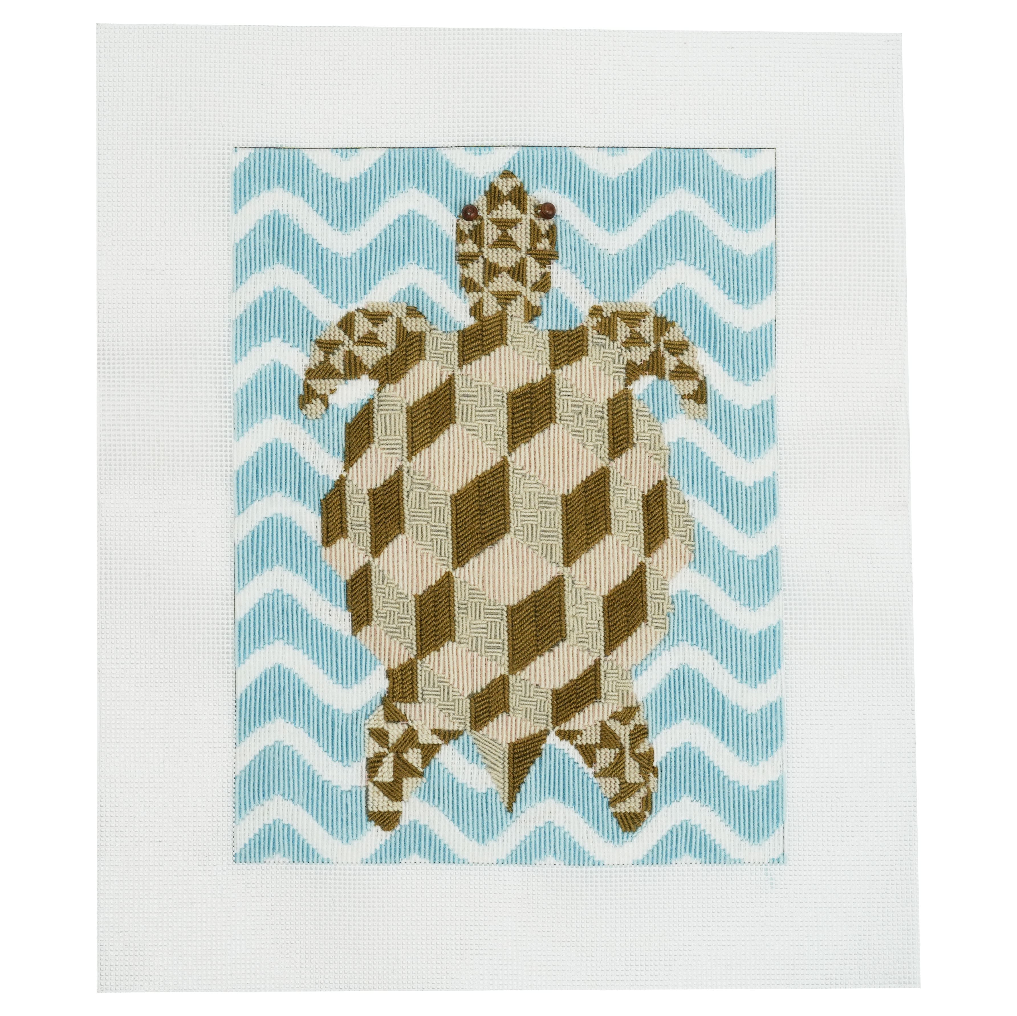 Jonathan Adler x Michaels Geometric Turtle Needlepoint Kit