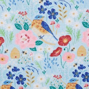 Super Snuggle Packed Spring Floral Cotton Flannel