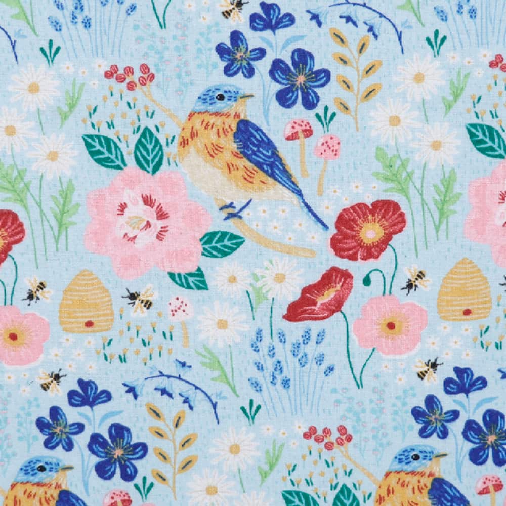 Super Snuggle Packed Spring Floral Cotton Flannel