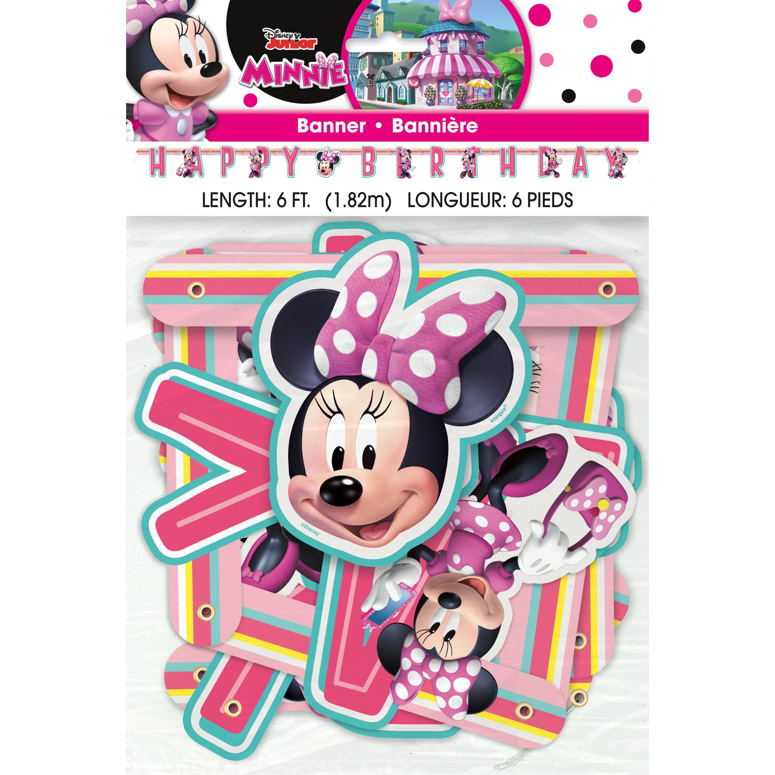 6ft. Disney® Minnie Mouse Birthday Banner - Image 2