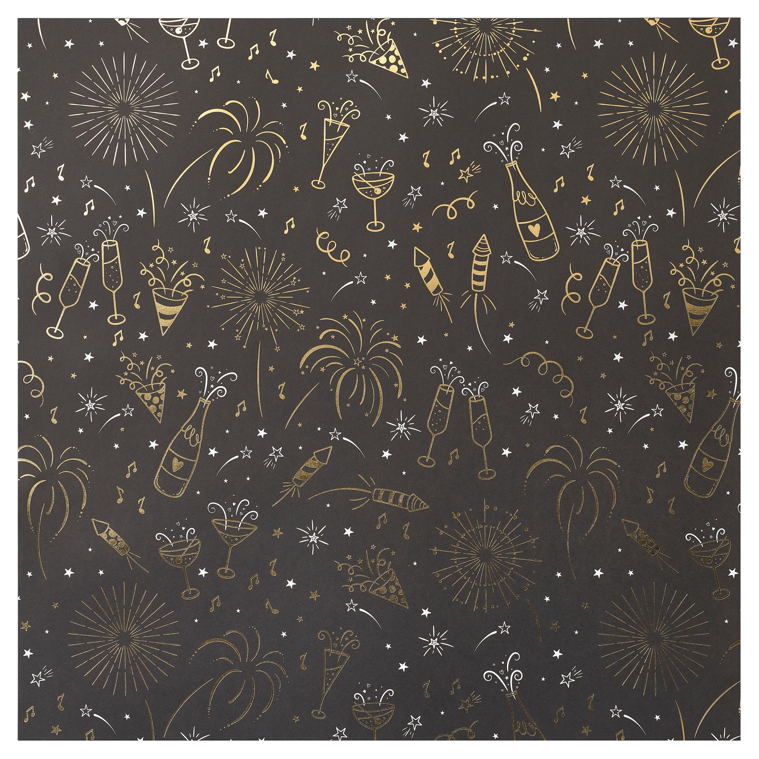 New Year's Eve Double-Sided Cardstock Paper by Recollections™, 12" x 12" - Image 3