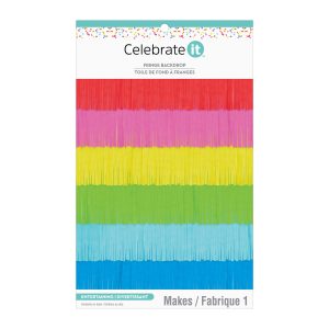 Bright Fringe Backdrop by Celebrate It™