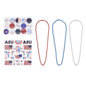 Red, White & Blue Flag Party Pack, 47ct. by Celebrate It™