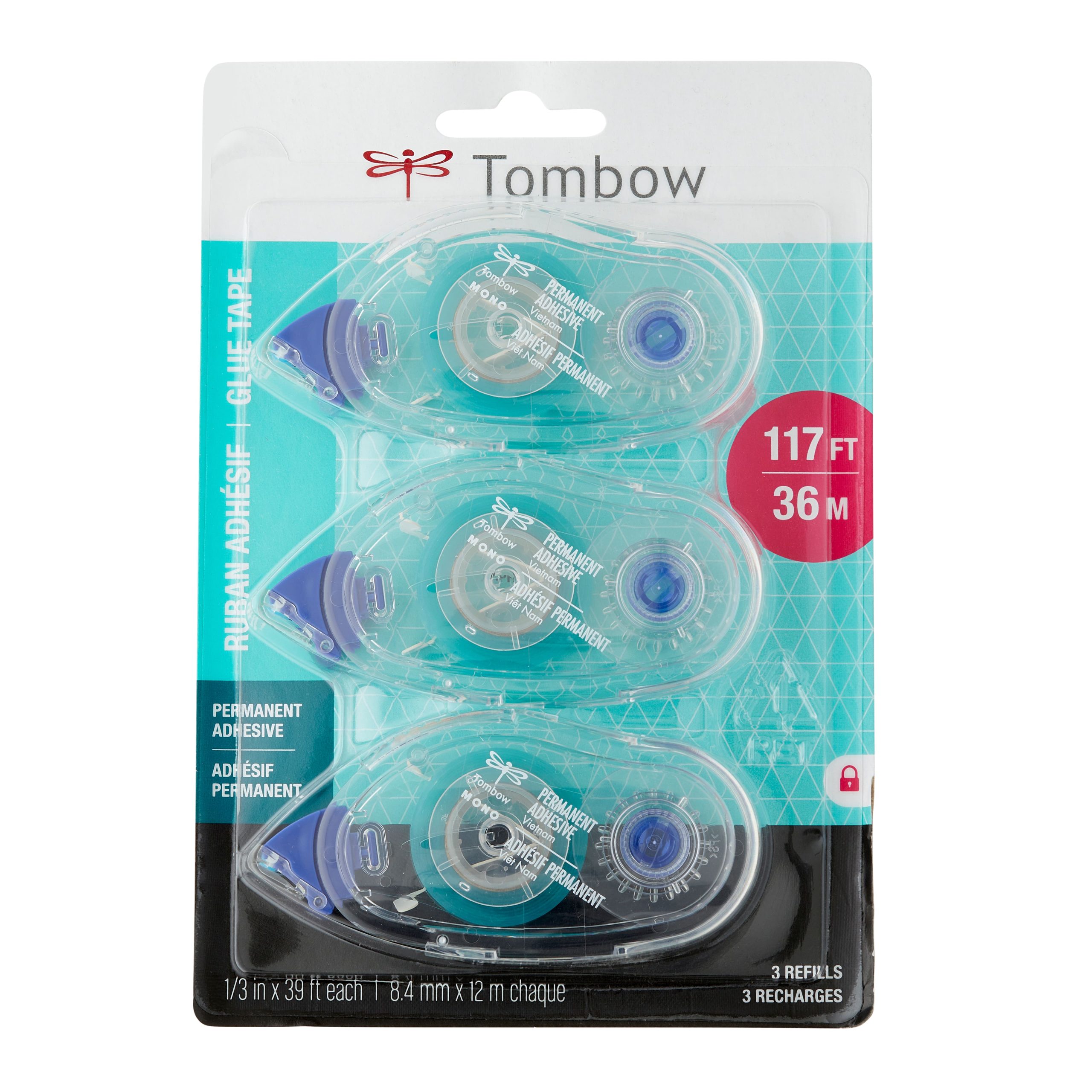 Tombow MONO Permanent Adhesive Refill Value Pack - Image 4