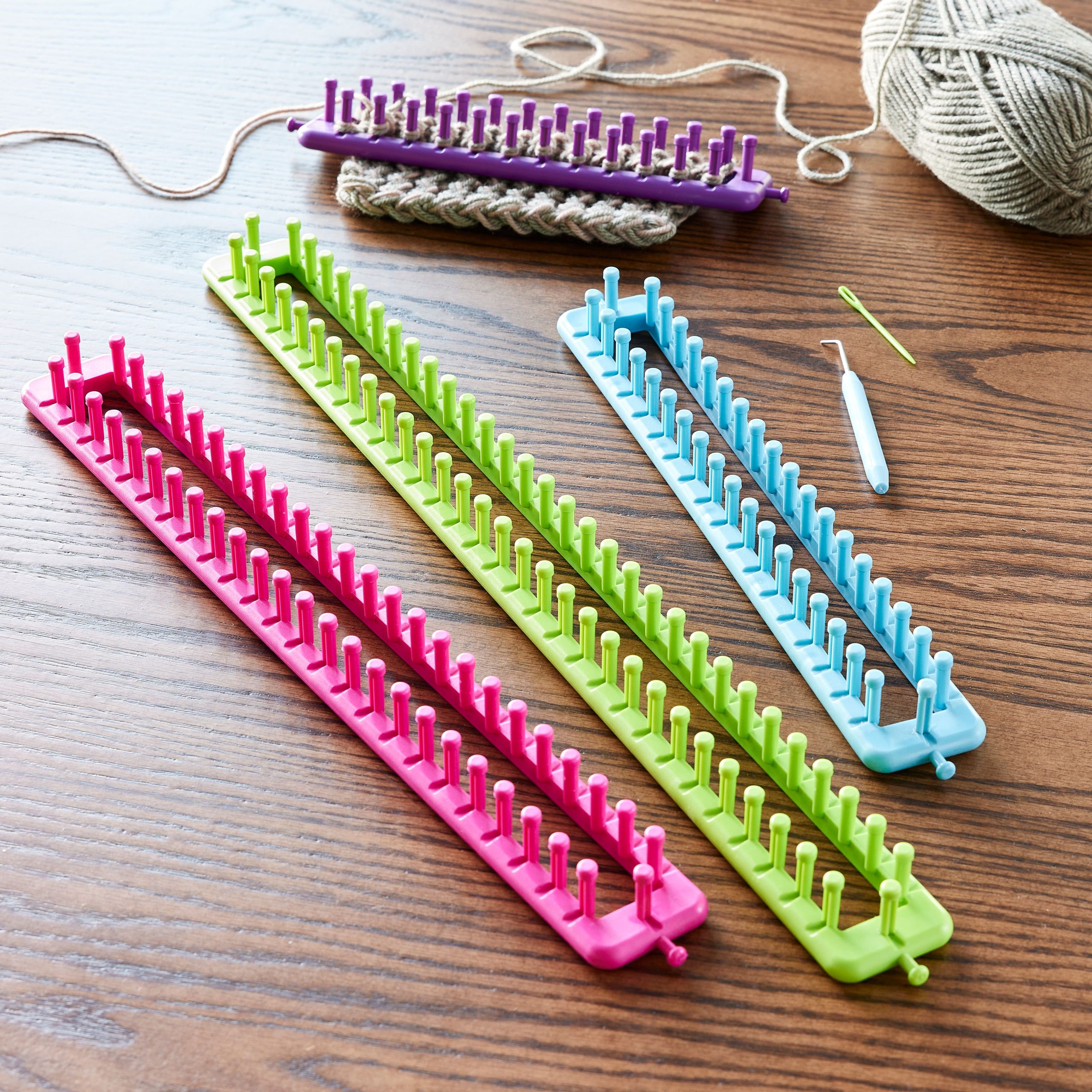 Loops & Threads® Knit Quick™ Long Loom Set - Image 2