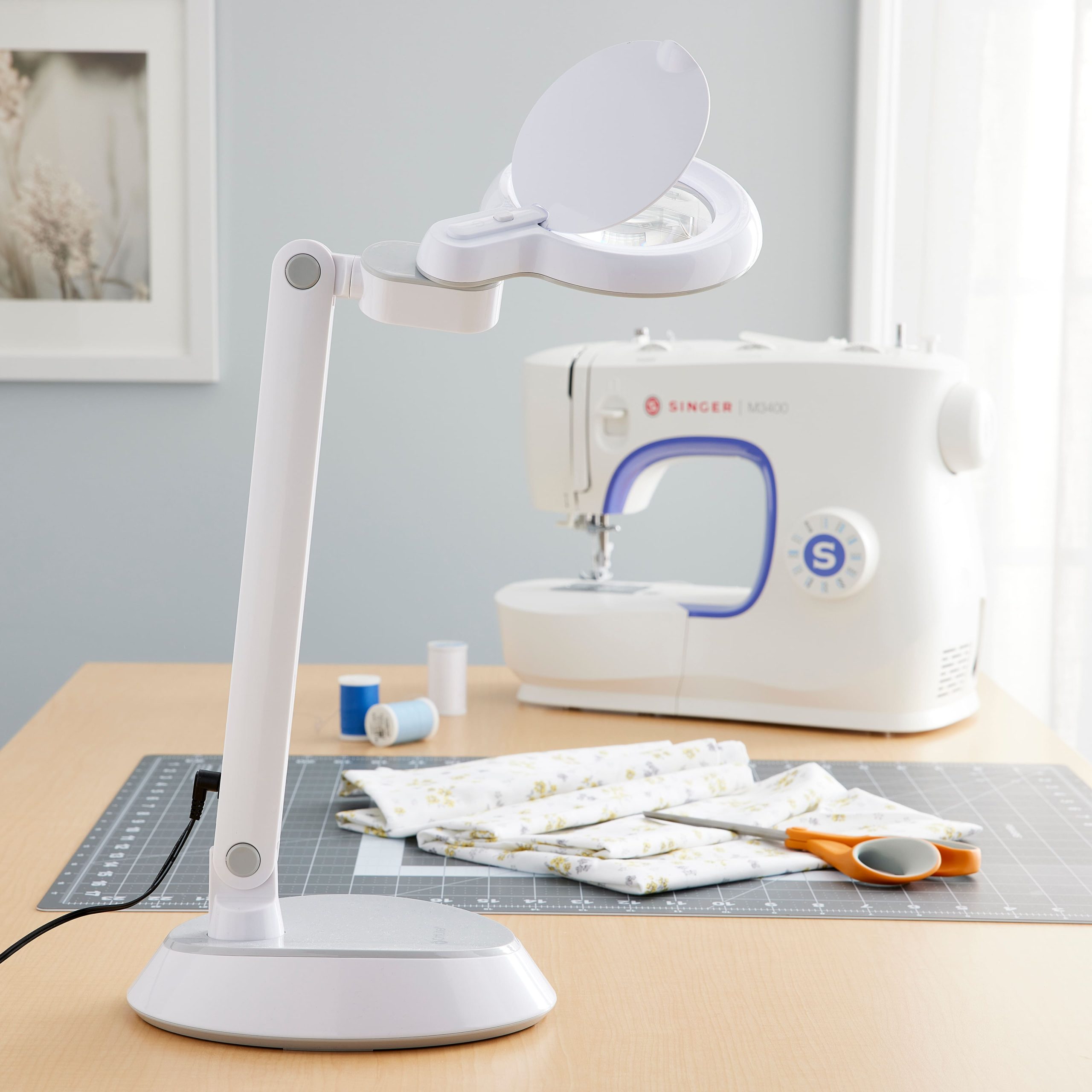 Ottlite Space-Saving LED Magnifier Desk Lamp - Image 2