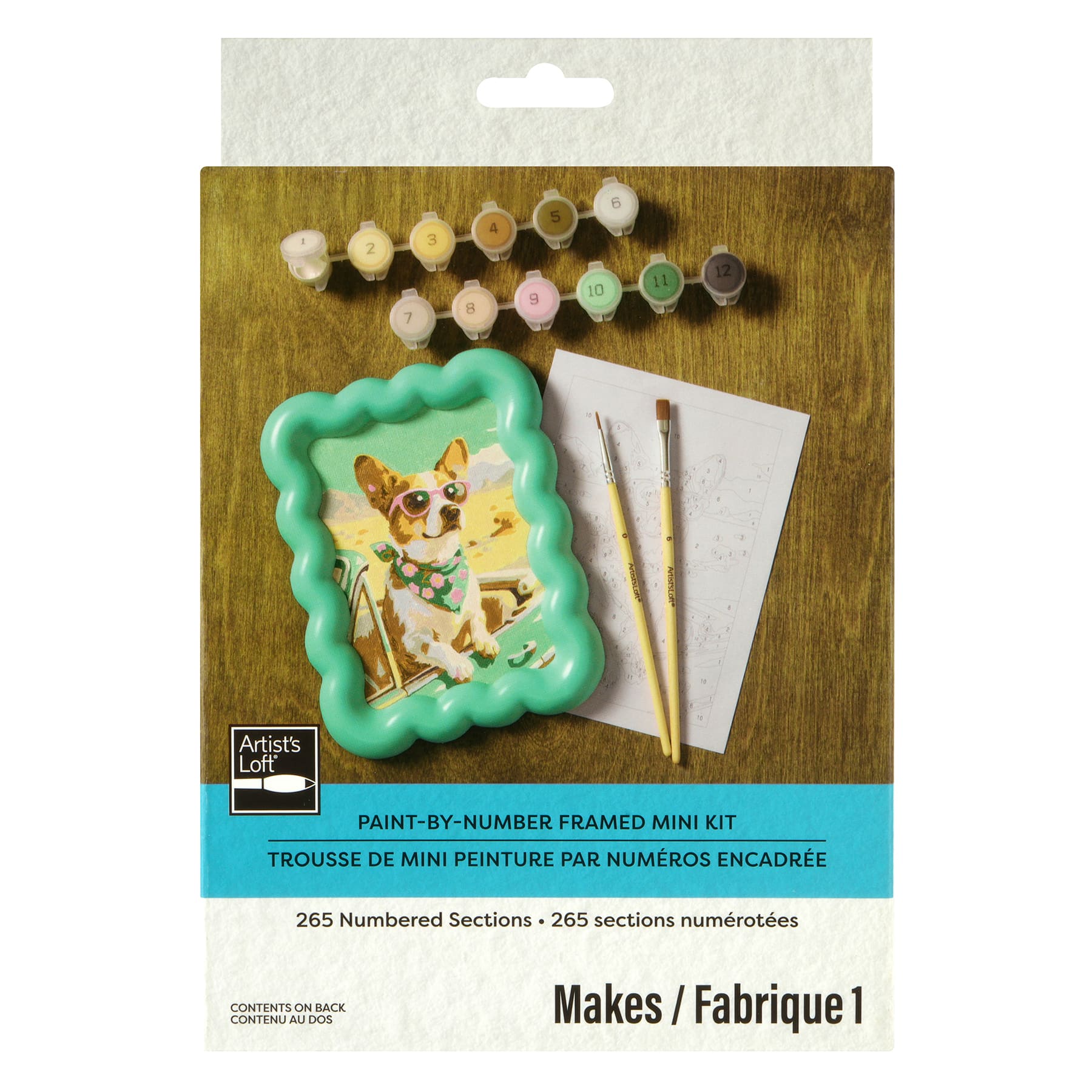 Dog Paint-by-Number Framed Mini Kit by Artist's Loft®