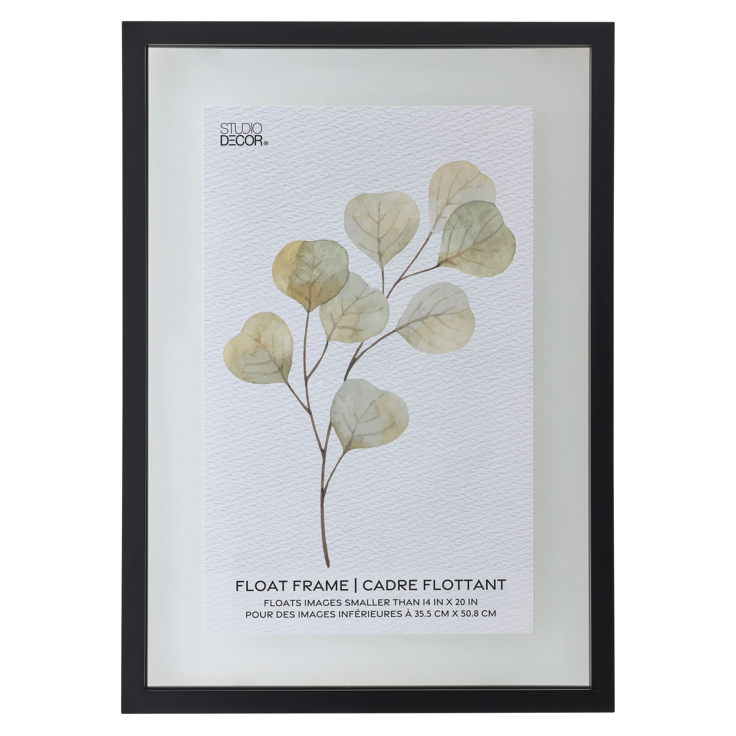 Black Float Frame by Studio Décor®