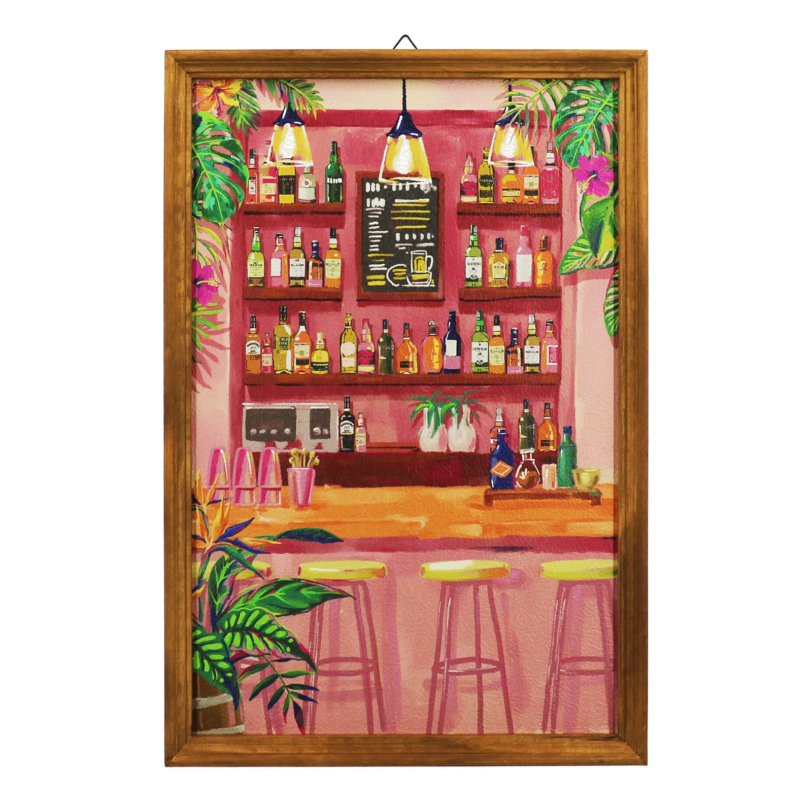 16.3" x 23.8" Cocktail Bar Wall Décor by Ashland®