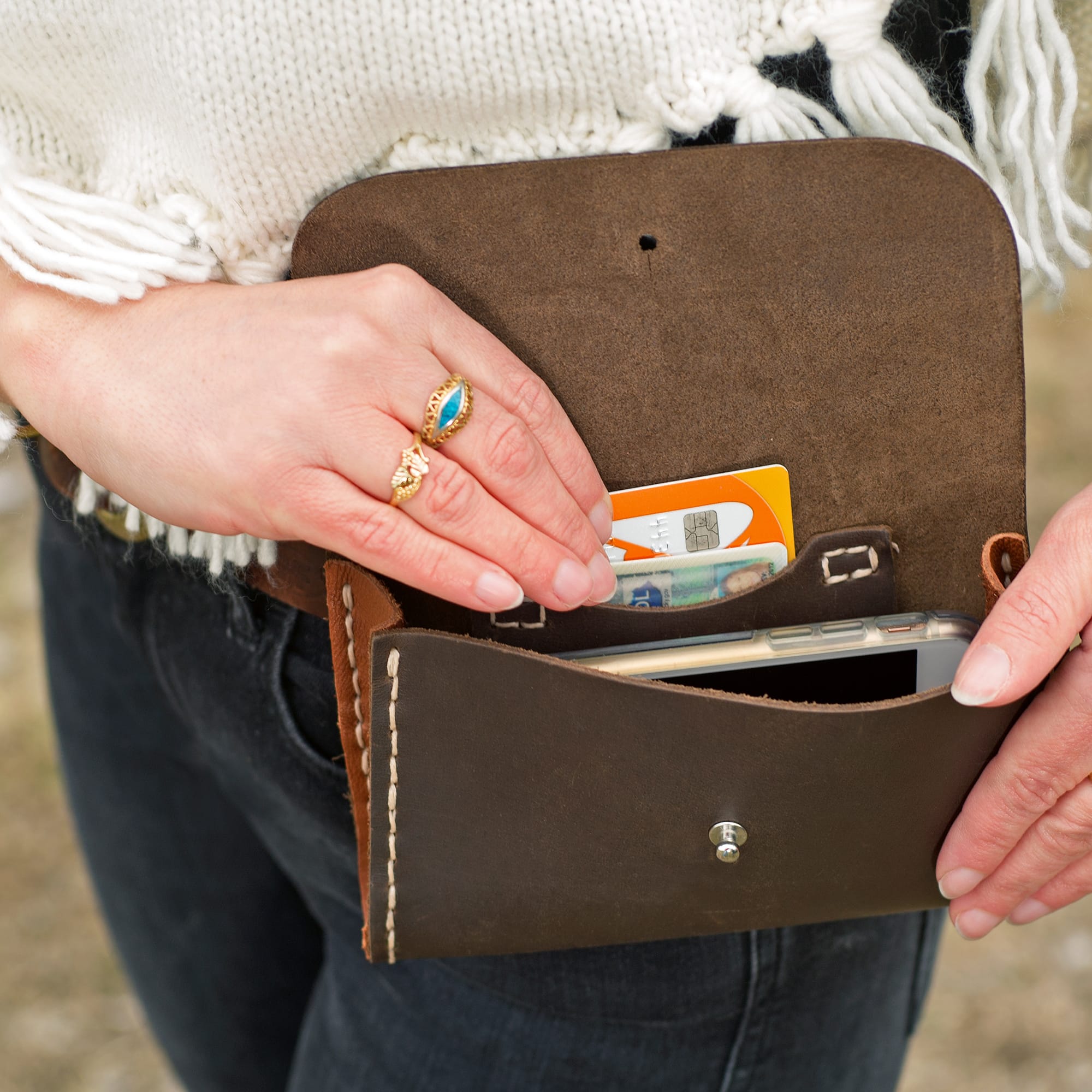 Leather Festival Bag Kit by ArtMinds™ - Image 3