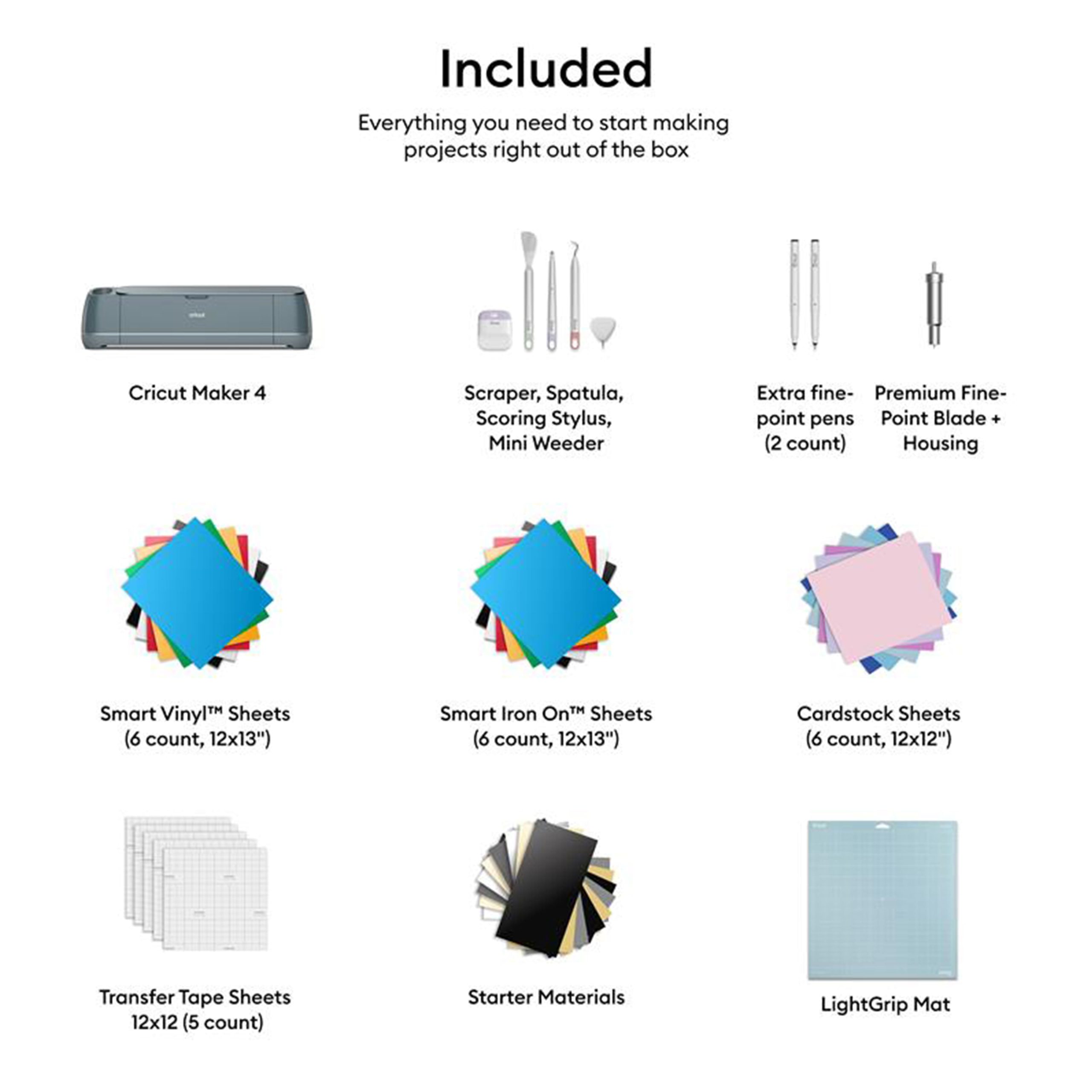Cricut Maker® 4 in Sage & Essentials Bundle - Image 3