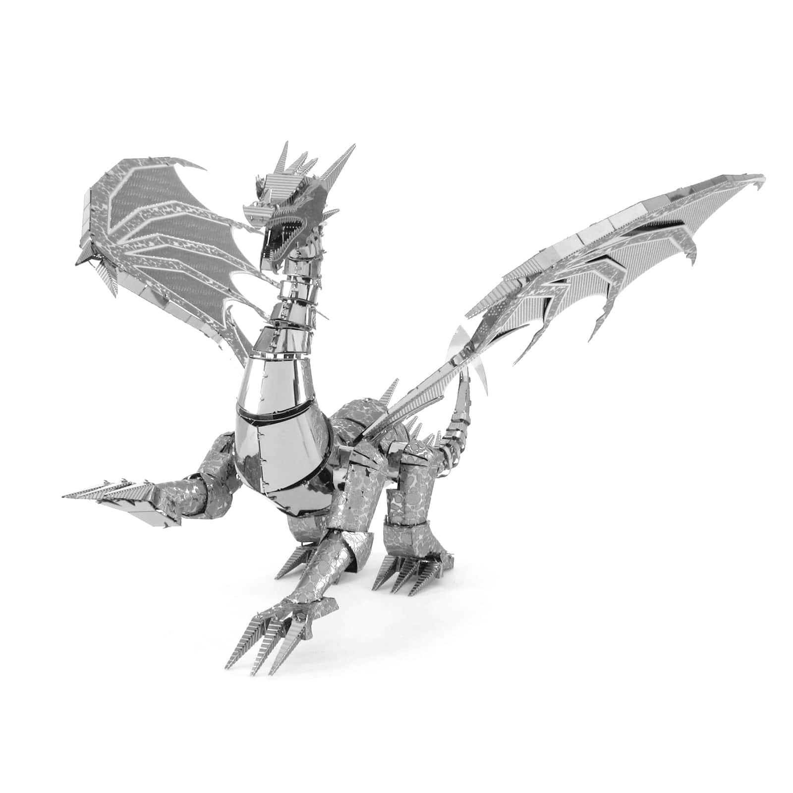 Metal Earth® Silver Dragon Steel Model Kit - Image 2