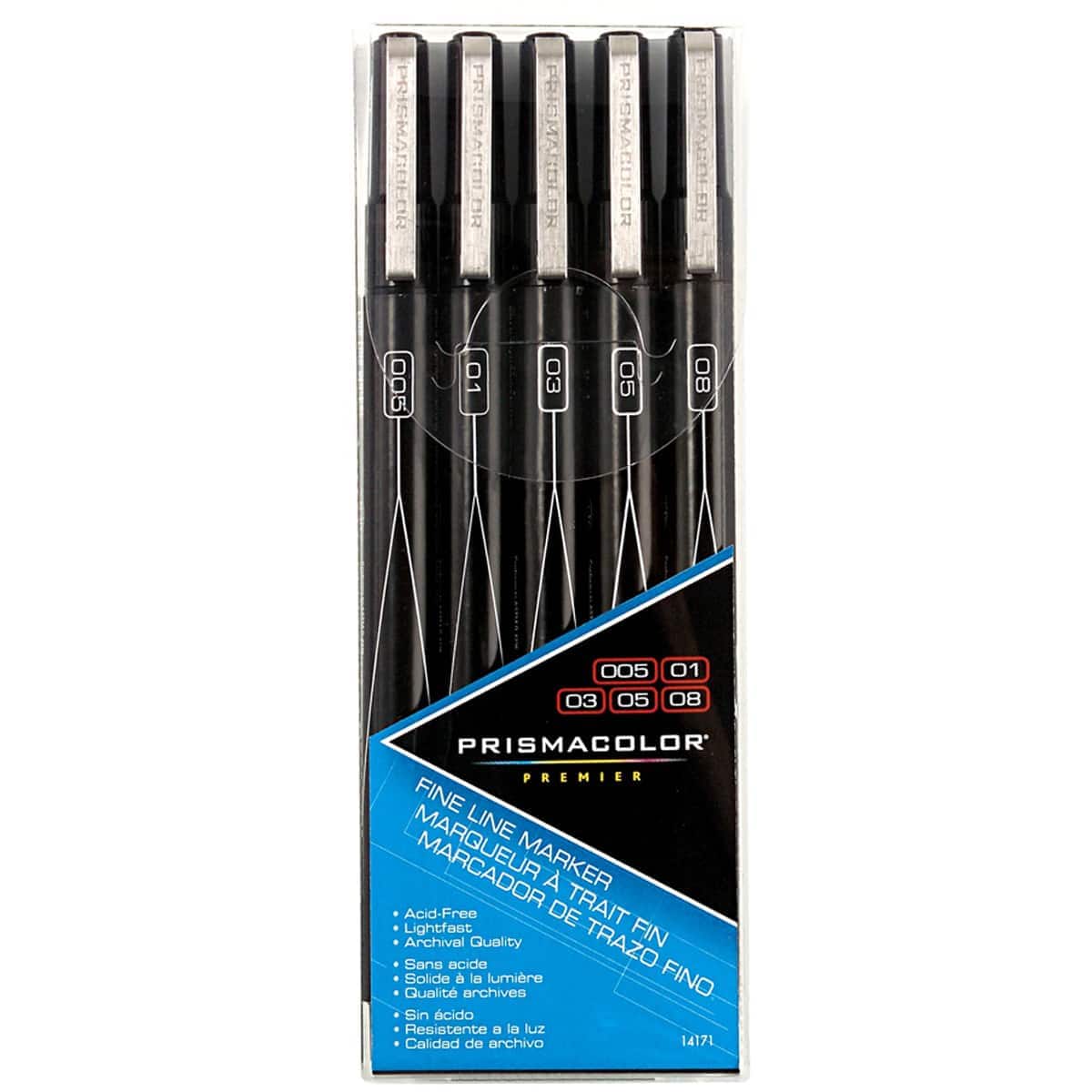 Prismacolor® Premier® Fine Line Black Marker Set