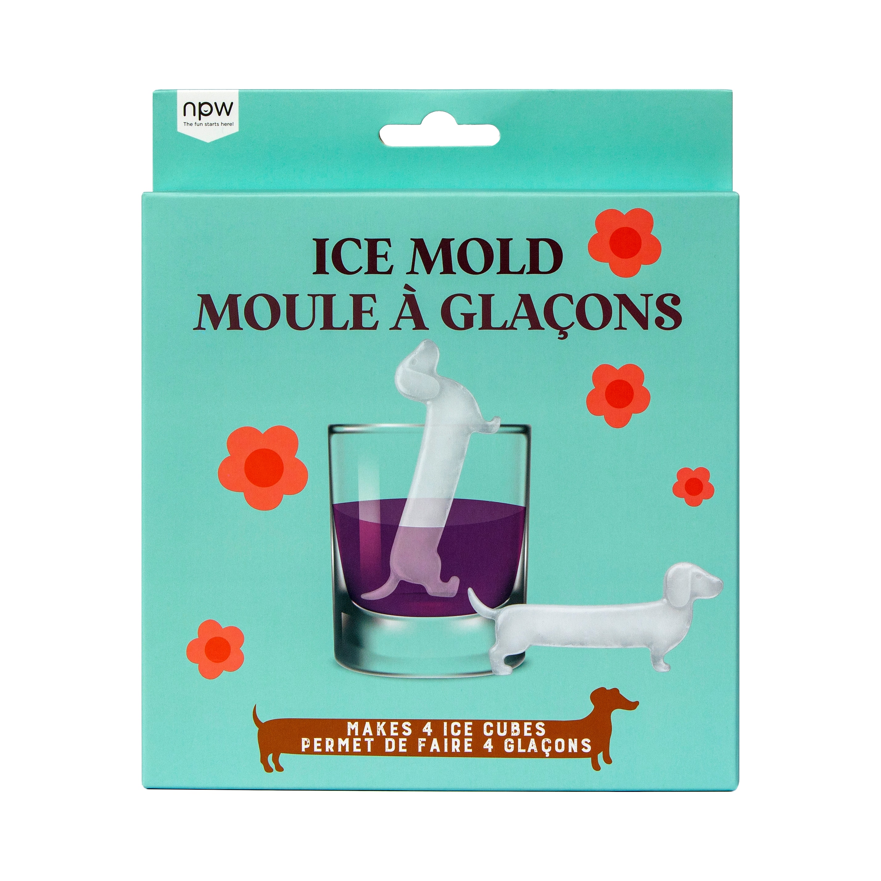 Novelty Ice Molds, 4ct.