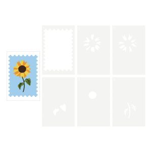 Sunflower Layering Stencils by Recollections™
