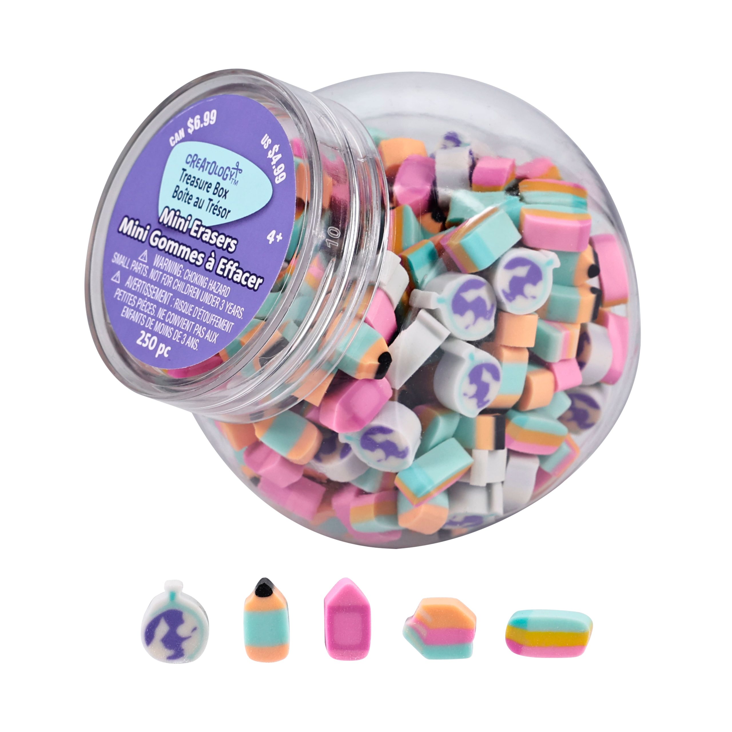 Mini School Supply Erasers by Creatology™